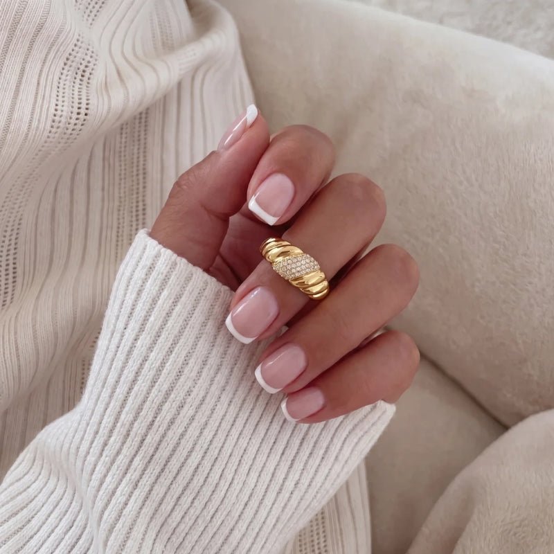 Croissantring - Serpentina Pavé