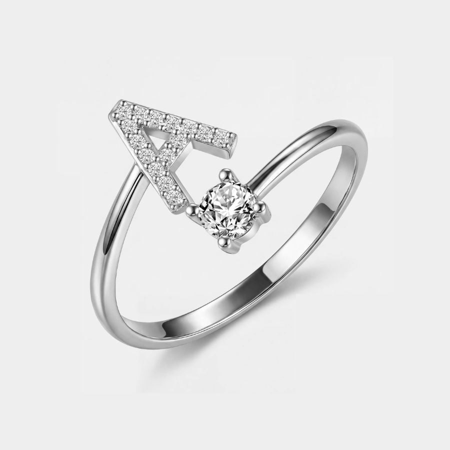 Initialring - Isig Pavé Justerbar