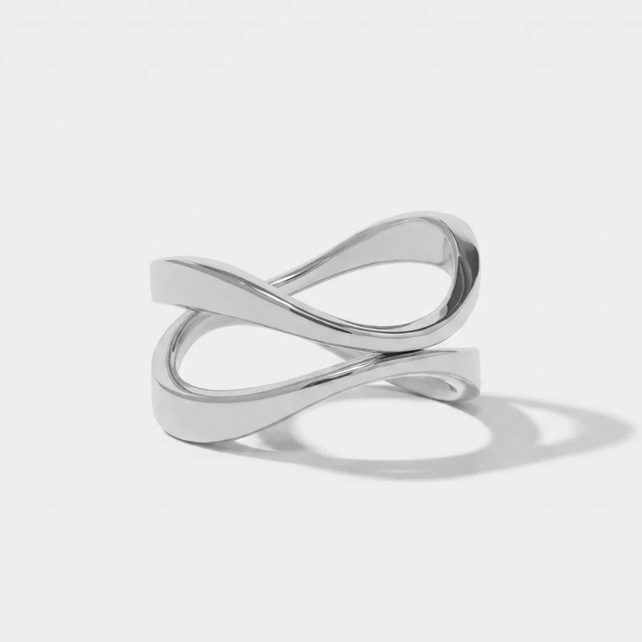 The Infinity Ring worn on hand