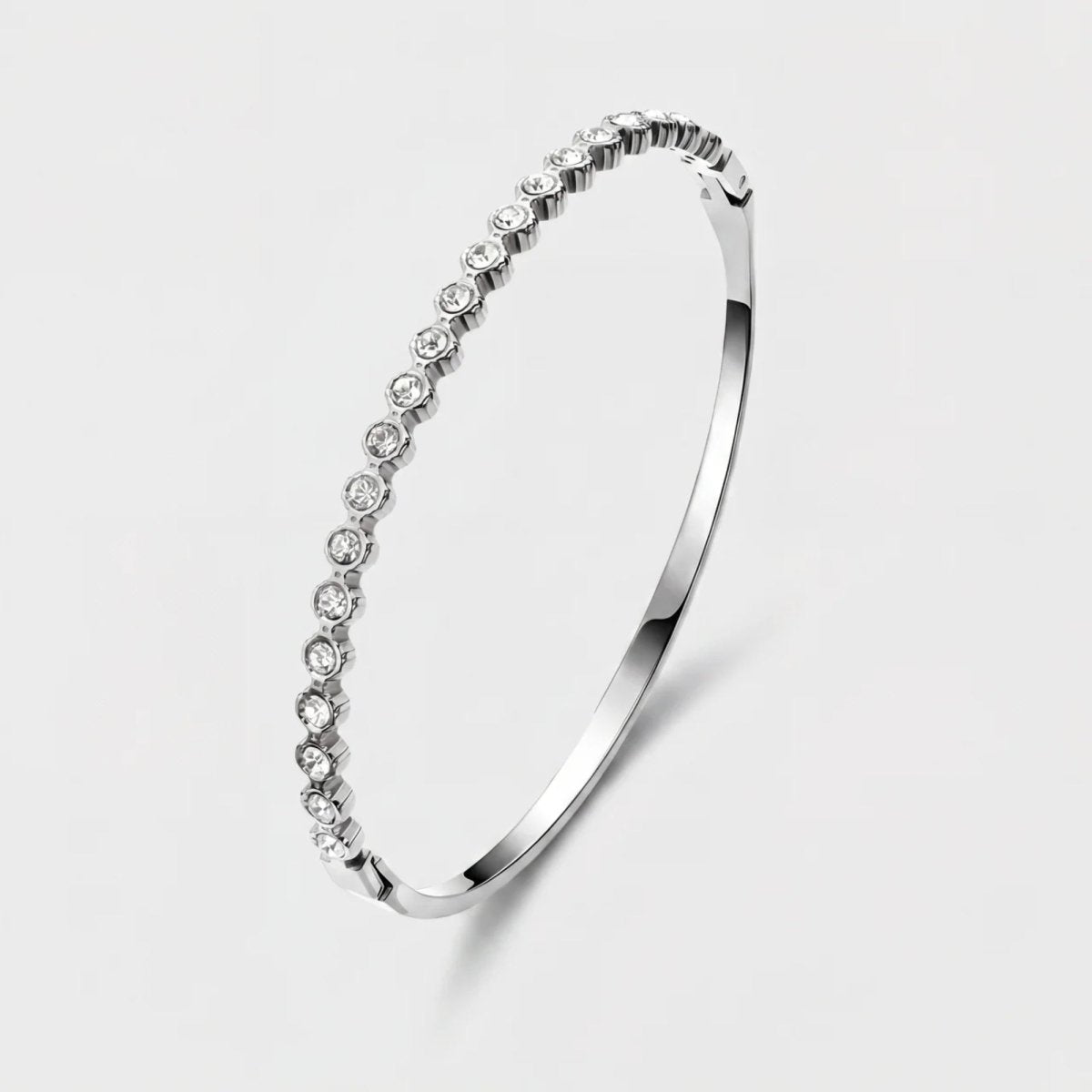 Guldarmring - Tennis Pavé