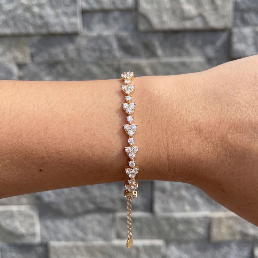Petal Tennisarmband