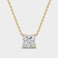 Prinsessslipad Moissanit Halsband