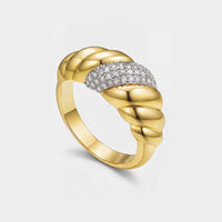 Croissantring - Serpentina Pavé