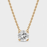 Rund Solitairehalsband