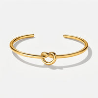 Guld Manschettarmband - Knut Minimalt